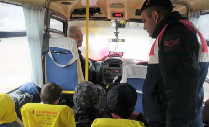 Balıkesir İl Jandarma Komutanlığına Bağlı Trafik Timleri Okul Servis