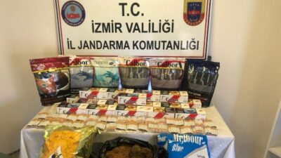  İzmir’in Torbalı İlçesinde, Kaçak Tütün Satışı Yapan Kişilere Ve