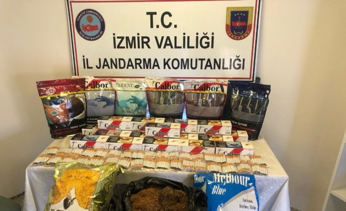  İzmir’in Torbalı İlçesinde, Kaçak Tütün Satışı Yapan Kişilere Ve