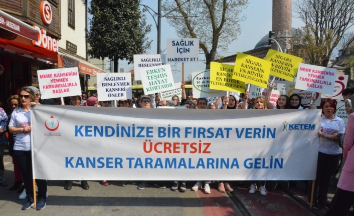 Bursa İl Sağlık Müdürlüğü, Ulusal Kanser Haftası dolayısıyla ‘Erken Fark