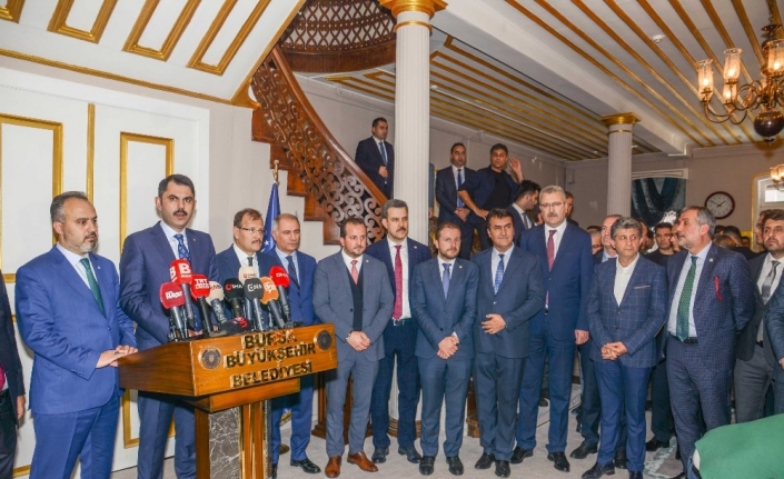  Çevre Ve Şehircilik Bakanı Murat Kurum’un Bursa Ziyareti Sırasında