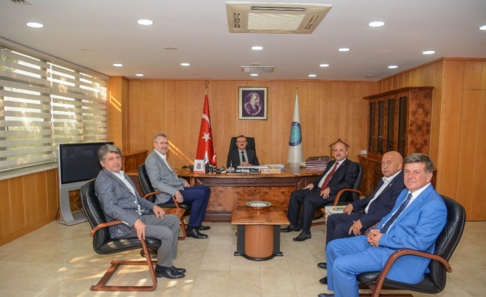  Karacabey Belediye Başkanı Ali Özkan, Uludağ Üniversitesi Rektörü Prof.