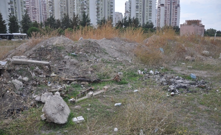  Park Arazisi, Adeta Molozlara Teslim Olurken, Park Tabelası Da
