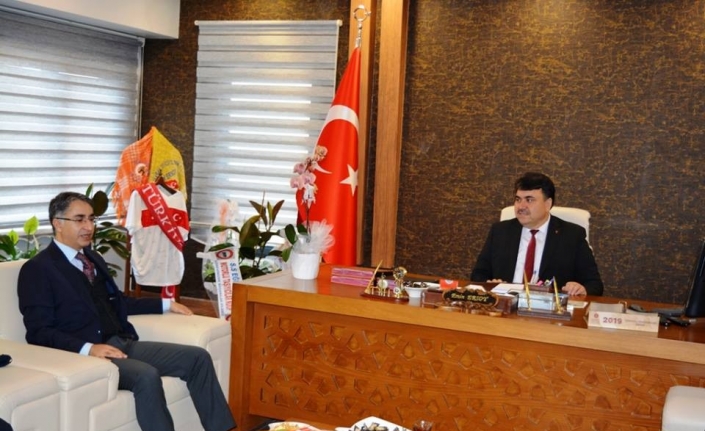 Balıkesir’in Havran Kaymakamı Şeref AYDIN beraberindeki heyetle birlikte, 31 Mart