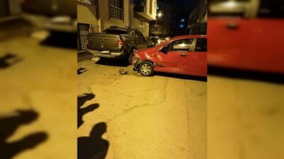  Kaza Sonrası El Frenini Çekmeyi Unuttu, Faciadan Dönüldü