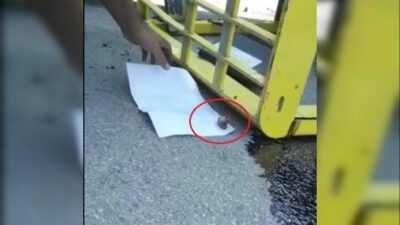 Bursa’da Virajı Alamayan Bir Kişi Kullandığı Forkliftin Adlında Kaldı. Kazada