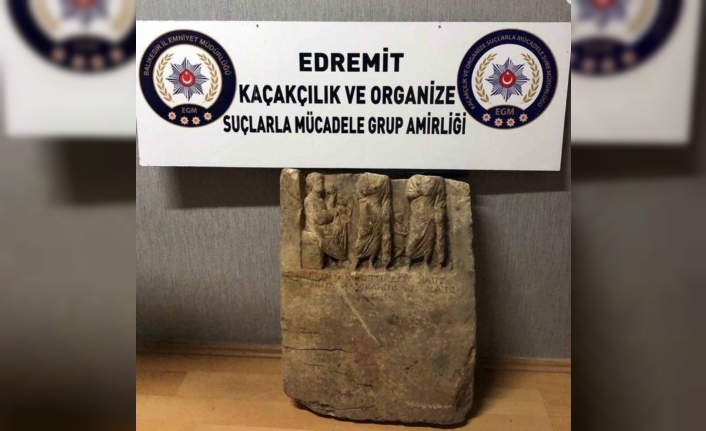 Balıkesir’de polis timleri büyük tarih vurgununa dur dedi. Operasyon yapan