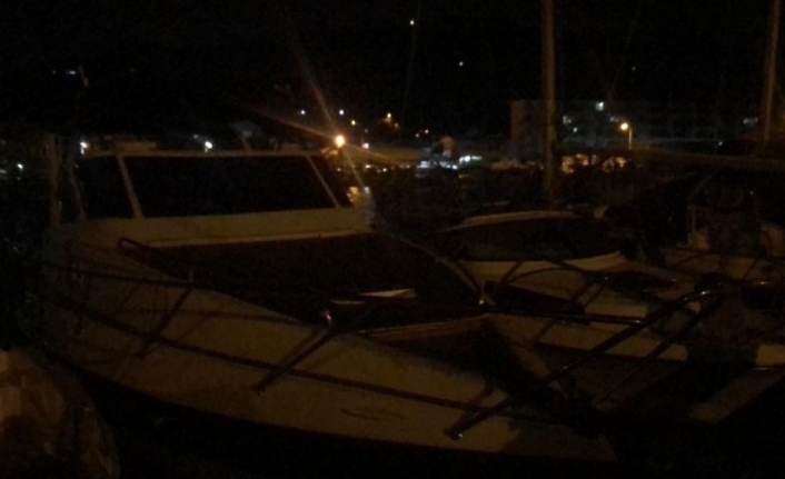 Gemlik Kurşunlu limanından şahsi tekneleriyle denize açılan 10 kişi akıntıya