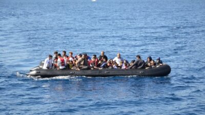 Kuzey Ege’de Çanakkale’nin Ayvacık İlçesi Açıklarında Sahil Güvenlik Komutanlağının Yaptığı