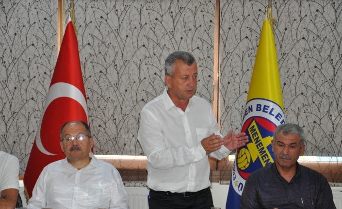  Spor Toto 1. Lig Ekiplerinden Menemenspor Kulüp Başkanı Tahir