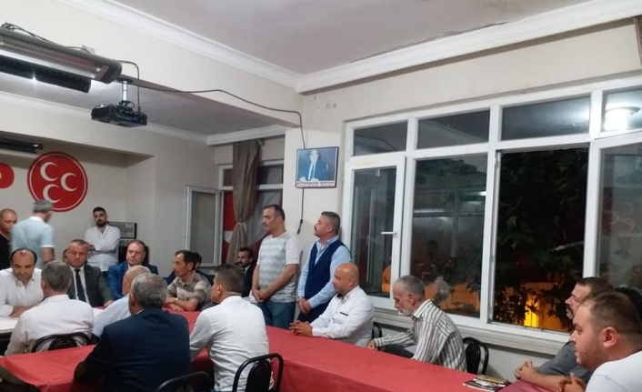  Mhp Bursa İl Başkanı Cihangir Kalkancı, Orhangazi İlçe Teşkilatını