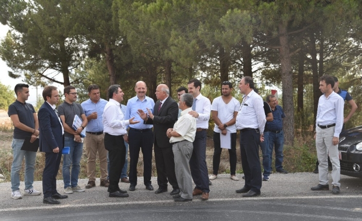  Milletvekili Adil Çelik Dursunbey Yolunu İnceledi