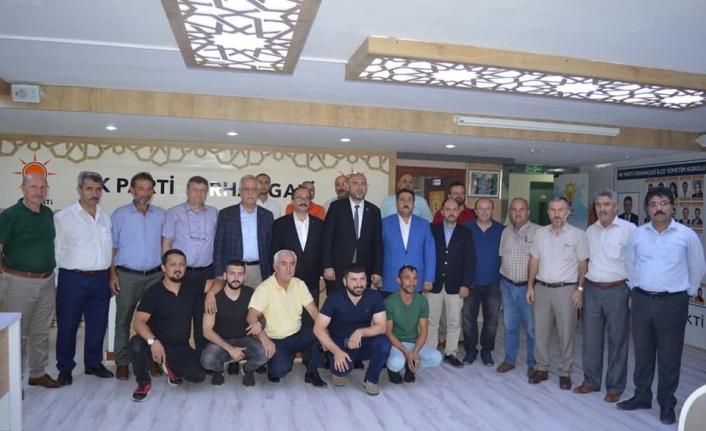  Ak Parti Bursa Milletvekilleri Osman Mesten Ve Muhammet Müfit