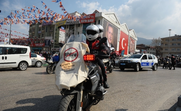 1-7 Nisan Kanser Haftası münasebetiyle hastalığa ve erken teşhise dikkat