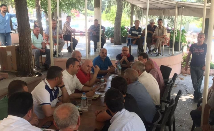  Chp Balıkesir Milletvekili Ahmet Akın, Bandırma'nın Edincik Mahallesinde Halkın
