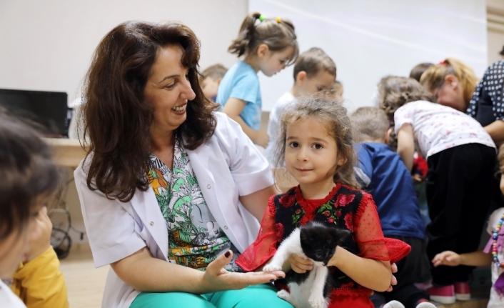  Mudanyalı Minikler, 4 Ekim Dünya Hayvanları Koruma Gününde Can