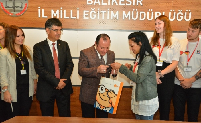  Balıkesir Milli Eğitim Müdürlüğü Almanya’dan Erasmus Projesi Kapsamında Gelen