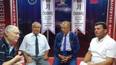  İstanbul’daki Ödemiş Kültür, Tanıtma Ve Dayanışma Derneği Başkanı Osman