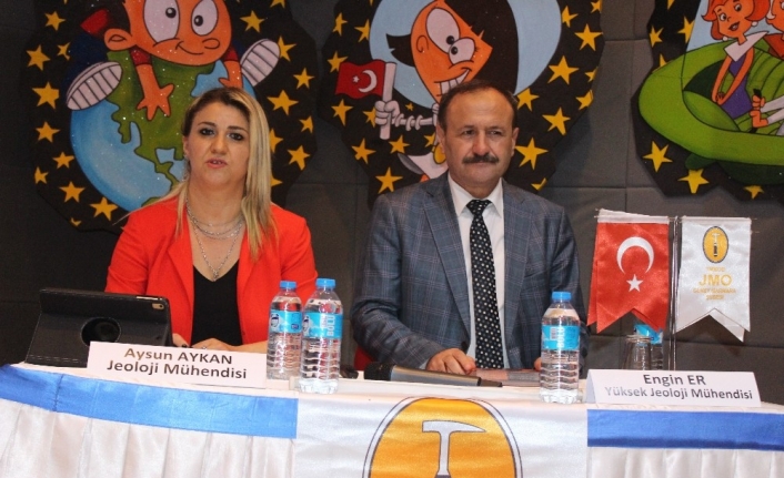 Balıkesir’in Bandırma ilçesinde, Jeoloji Mühendisleri Odası Güney Marmara Şubesi yöneticileri