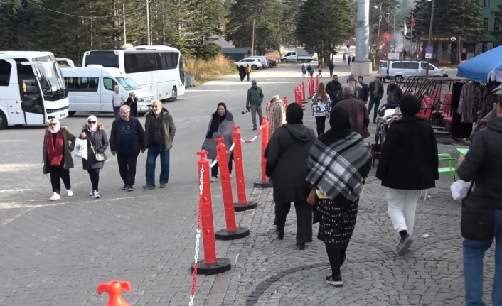  Kış Turizminin Göz Bebeği Olan Uludağ, Okulların Ara Tatili