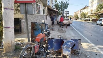  İznik İlçesinde Meydana Gelen Kazada Facianın Eşiğinden Dönüldü.
