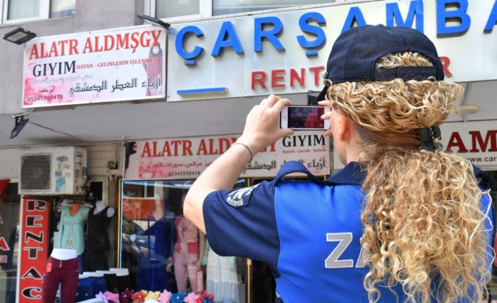  Osmangazi Belediyesi, İlçedeki İşyerlerinde Yabancı Dilde Olan Tabelaların Türkçeye