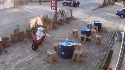  Bursa’nın İznik İlçesinde Otomobil Ve Motosikletin Çarpişmasi Sonucu Bir