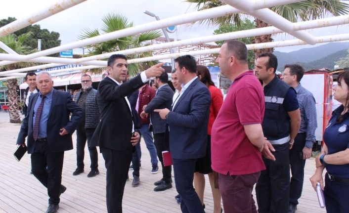 Menderes Belediye Başkanı Mustafa Kayalar, Özdere’de Çukuraltı Sahil Yolu projesi