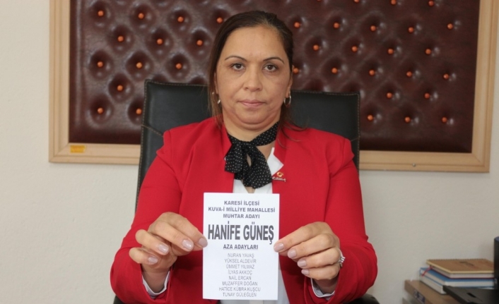 Balıkesir’in Kuvayi Milliye Mahallesi’ne 31 Mart seçimlerinde muhtar olarak seçilen
