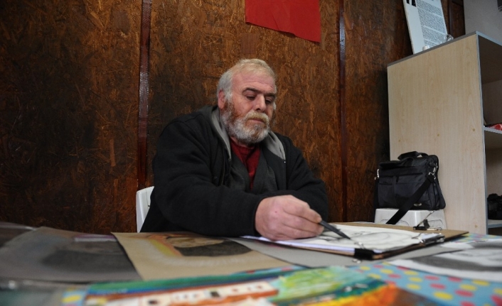 Bursa’da her kış hizmet veren erkek barınma evinde 6 yıldır