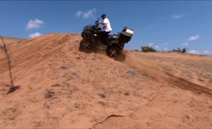  Off-road Tutkunlarının Atv İle Yaptığı Eğitimler Yürekleri Ağızlara Getirdi