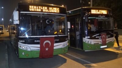  Bursa Özel Halk Otobüsleri Şoförleri, Türk Silahlı Kuvvetleri'nin Düzenlediği