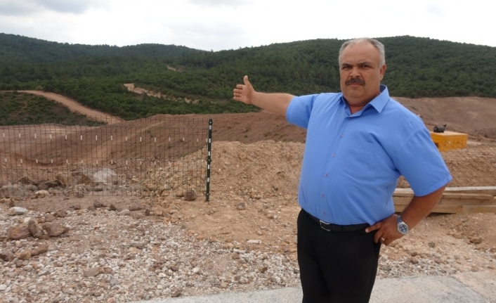  Çanakkale’nin Kirazlı Köyü Yakınlarındaki Balaban Bölgesinde Kurulan Maden Sahasına