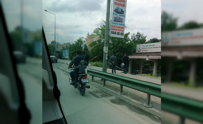 Bursa’da bir babanın 3 yaşında olduğu tahmin edilen küçük çocuğu