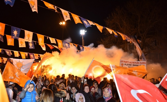 31 Mart seçim çalışmalarını sürdüren Başkan Avcı, kırsal Pamukçu Mahallesi’nde