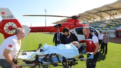 Kırklareli’nde Pekmez Kazanına Düştükten Sonra, Ambulans Helikopterle İzmir Bozyaka Eğitim