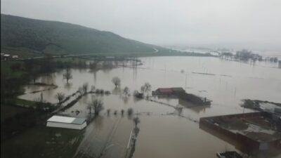 Balıkesir’de son 5 gündür süren yağışlar Türkiye’nin en kaliteli pirincinin