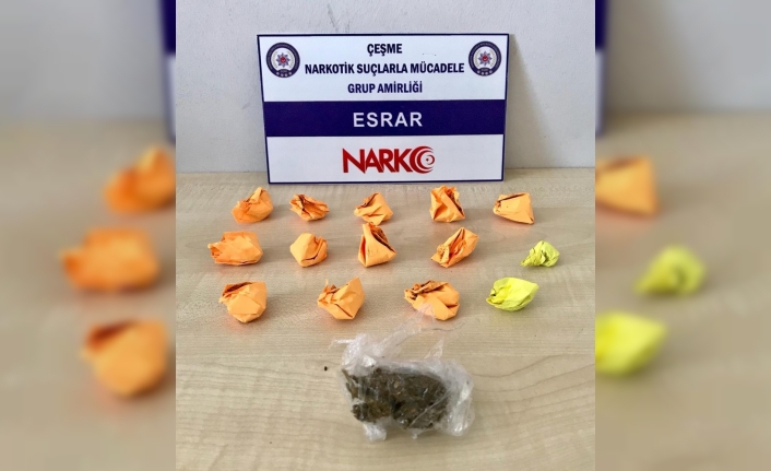 İzmir'in Çeşme İlçesinde, Uyuşturucu Satıcılarına Karşı Yoğun Bir Mücadele Yürüten