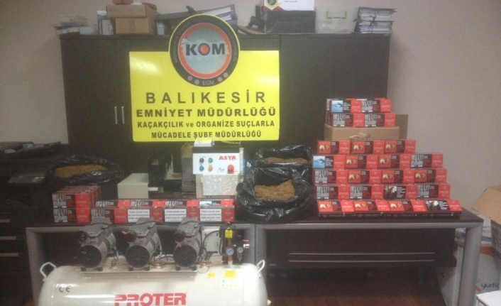 Polisten Kaçak Tütün Operasyonu