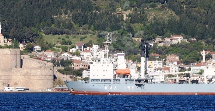 Rus Donanması’na ait Kashtan sınıfı ’KIL-158’ borda numaralı askeri kurtarma