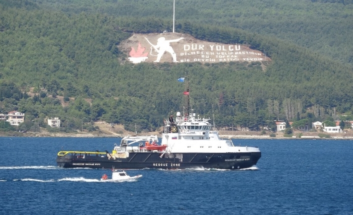  Ege’den Marmara’ya Hareket Eden 'prof. Nikolay Muru' Adlı Rus