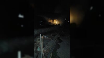  Bursa'nın İnegöl İlçesine Bağlı Soğukdere Mahallesi'nde Samanlıkta Çikan Yangın