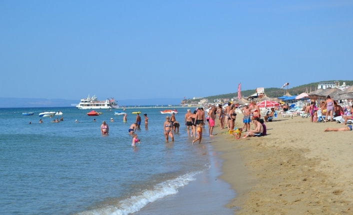 Sarımsaklı Plajları Yabancı Turistlere Kaldı