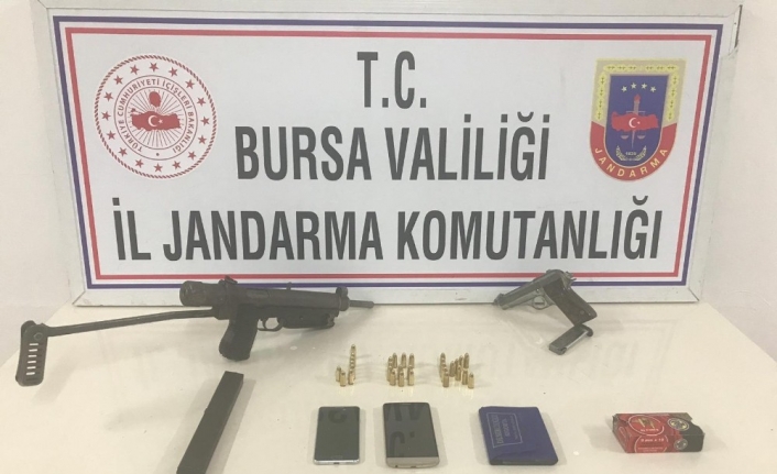  Bursa  İnegöl Jandarma Ekipleri Silah Ve Mühimmat Kaçaklığı