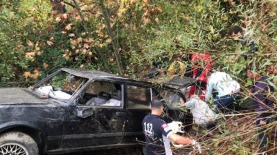  Sındırgı’da Yağmurda Kayganlaşan Yolda Kaza Ölüm Getirdi