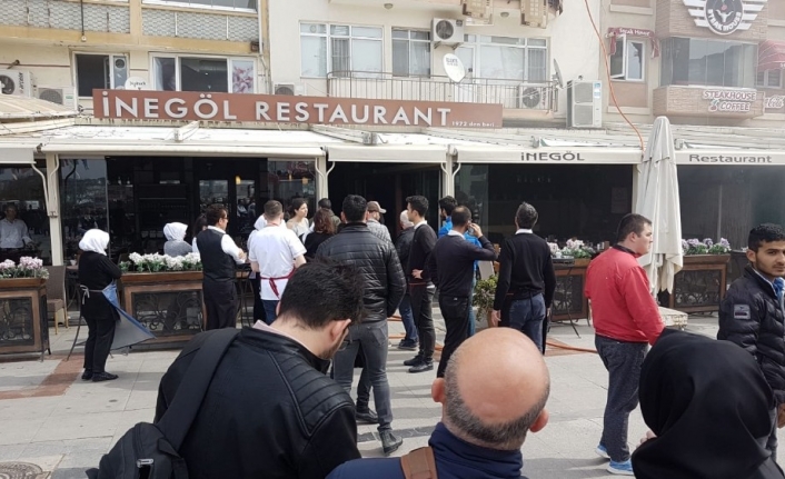 İçişleri Bakanı Süleyman Soylu’nun miting yapacağı alanda bulunan bir restoranın