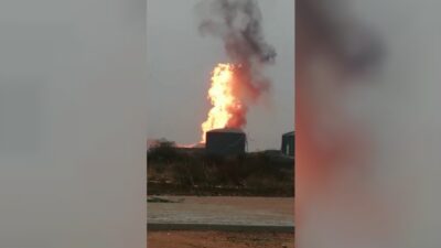  Bursa'nın Karacabey İlçesi'nde Sütaş Fabrikası'nda Patlama Ve Sonrasında Çikan