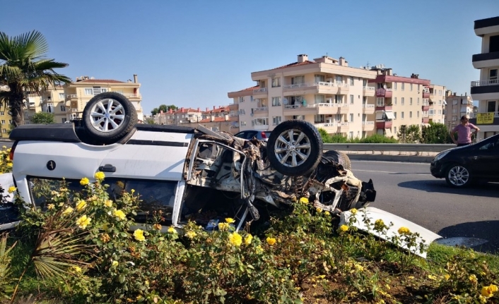  Bursa’dan Mudanya İstikametine Giden Kayısı Dolu Otomobilin Sürücüsü Aşırı