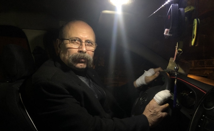 Bursa’da bindiği taksinin şoförüne gasp girişiminde bulunan sanık ilk duruşmada