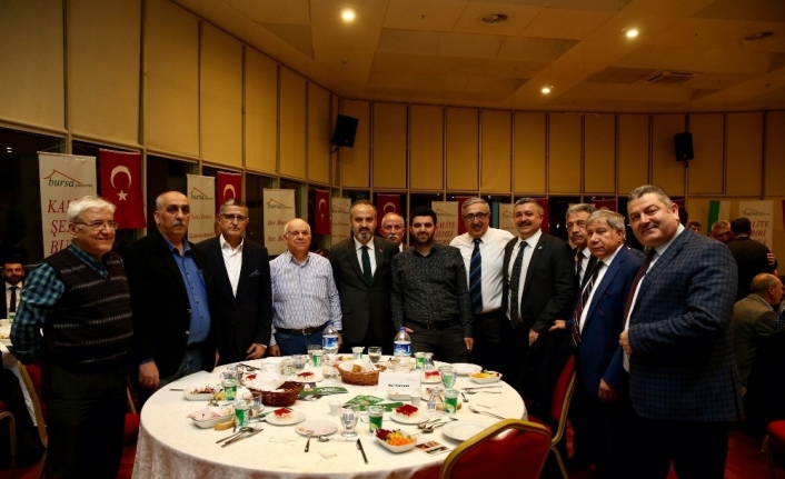 Bursa Büyükşehir Belediye Başkanı Alinur Aktaş, tarihî çarşı ve hanlar